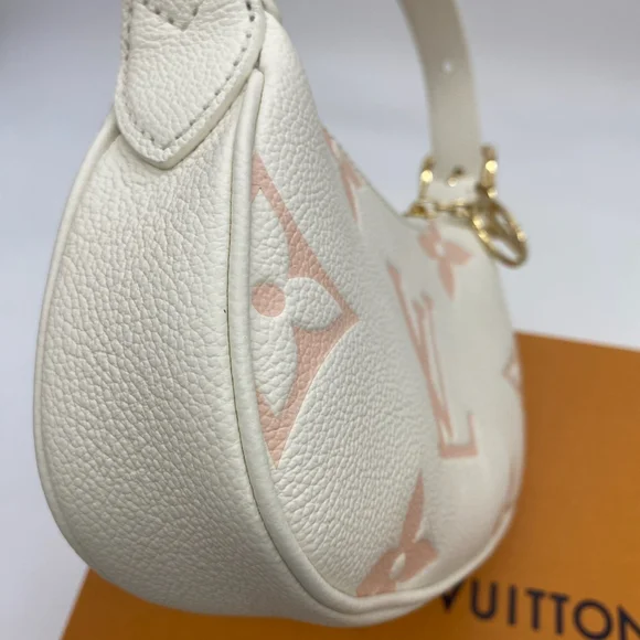 SOLD!!!Louis Vuitton Mini Moon Bicolor Monogram Empreinte Leather - Picture 9 of 15